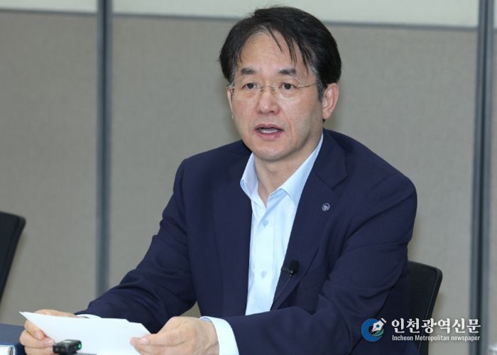 25일 고양꽃전시관에서 열린 고양시 간부회의