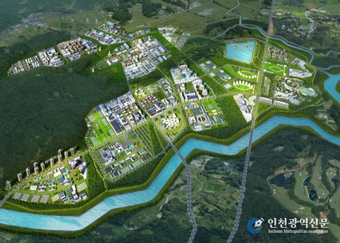 포천시 평화경제특구 조감도