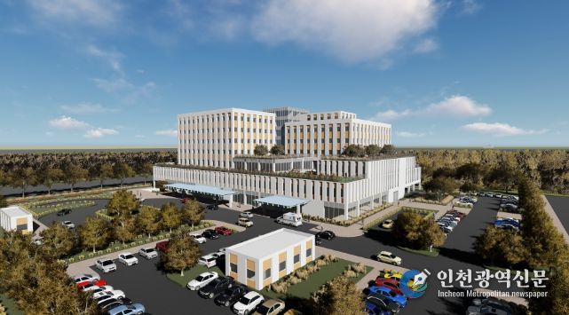 거창 적십자병원 조감도