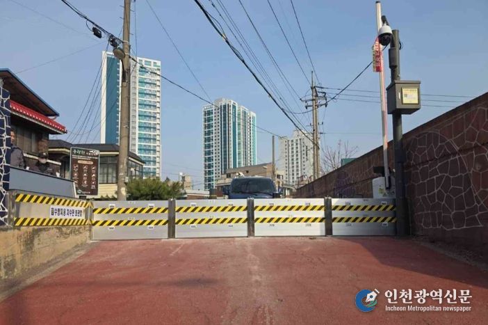 중랑천(신곡교 서울방향)