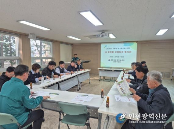 통영시, 벼 재배 전 면적에 드론 4회 방제