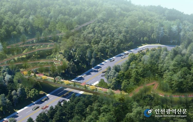 녹지연결로 조감도