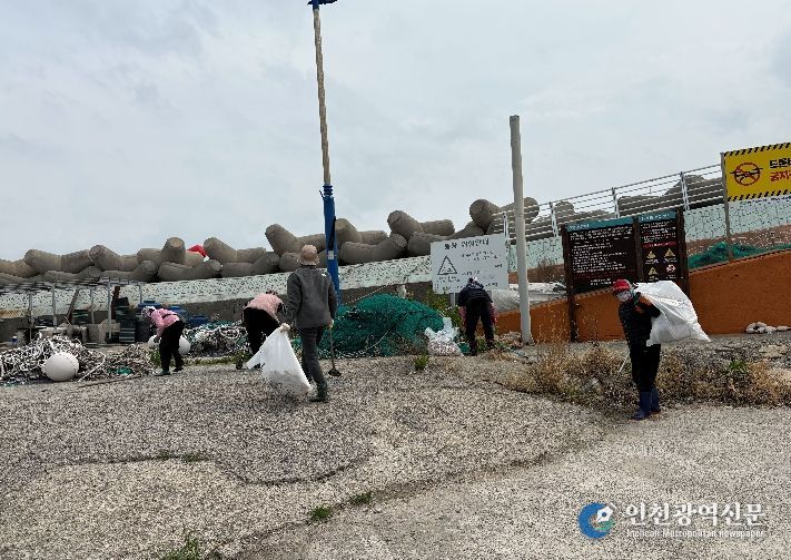 울주군, ‘나사항 바다 대청소’ 해양 환경정비 실시