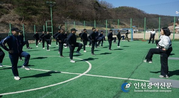 육군 제37보병사단 영동대대 장병 집중체력단련 시범운영 지원