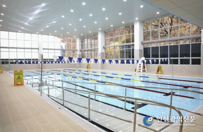 반다비체육문화센터 수영장 전경. (사진=안산도시공사 제공)