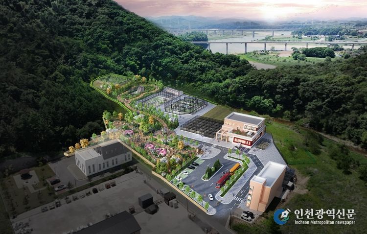 경기북부야생동물생태관찰원 조감도