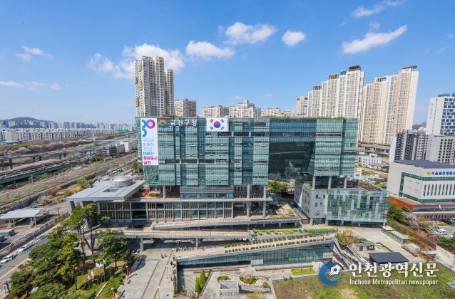 금천구청 종합청사 전경