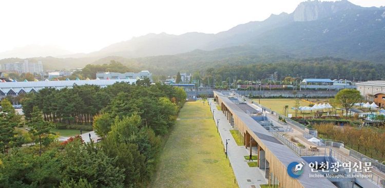 평화문화진지 일대 모습