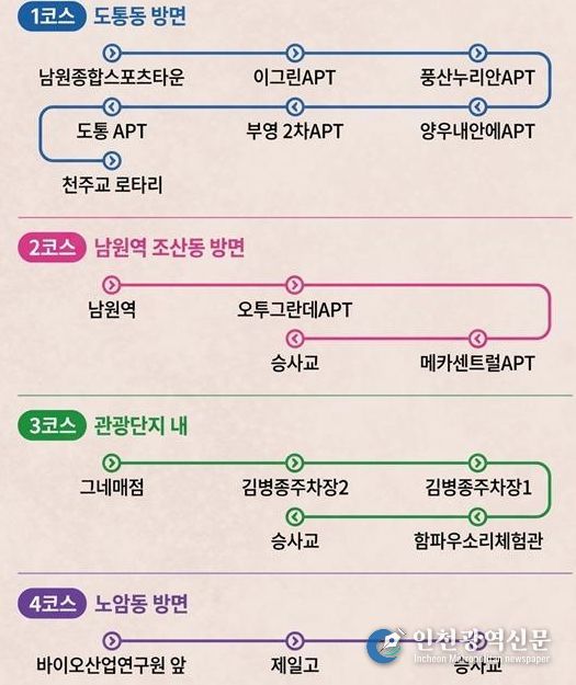 제96회 춘향제, 셔틀버스 준비 완료