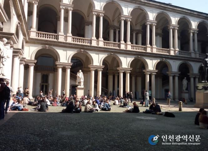 브레라 국립미술원 전경