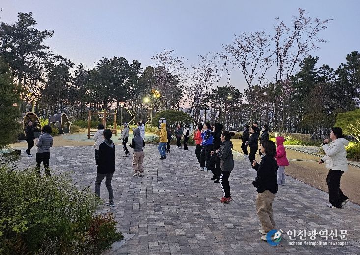 광주 서구, 생활 에어로빅으로 건강생활 지원