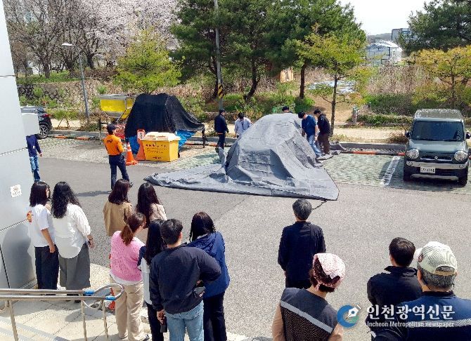 화재 진압 훈련