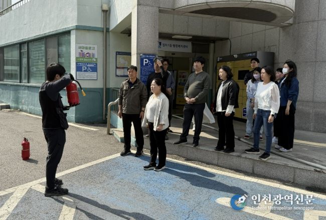 수원시 장안구 정자1동, 2026년 공공기관 합동 소방훈련 실시